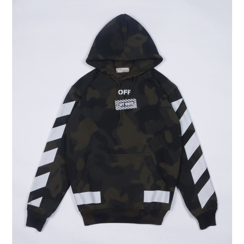 OFF WHITE CAMO DIAGONAL ARROW | SWEATER JAKET HOODIE JUMPER HYPEBEAST OFF WHITE DIAGONAL AUTHENTIC P