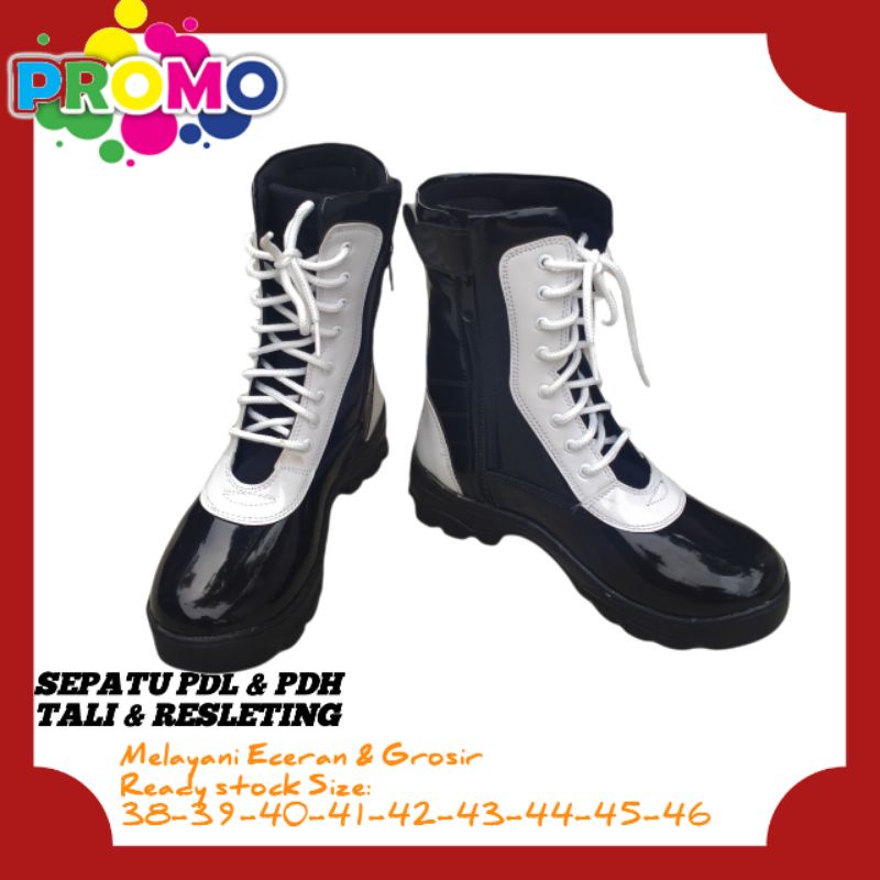 SEPATU PDL PROVOS POLRI-SEPATU PDL PKD MURAH-SEPATU PKD-SEPATU PROVOS POLISI