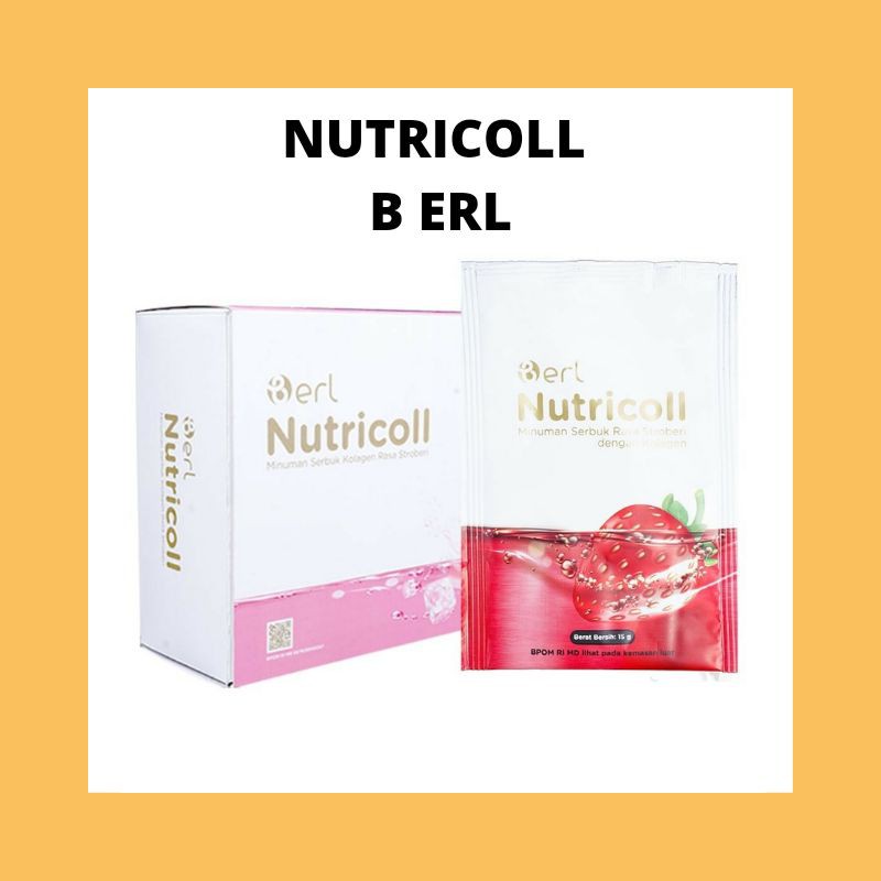 

B ERL NUTRICOLL MINUMAN SERBUK COLLAGENT RASA TROWBERRY