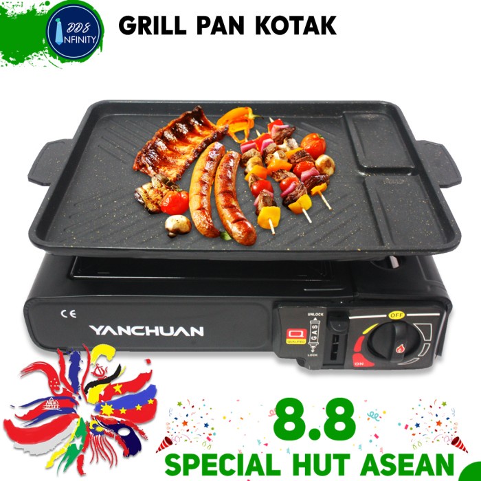 GRILL PAN YAKINIKU PANGGANGAN DAGING KOREAN BBQ GRILL PAN