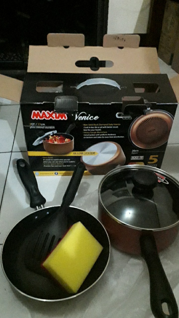 Maxim Venice 5 Piece Set Wajan Panci Set