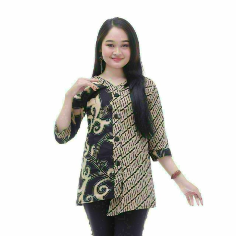 atasan batik batik wanita atasan batik atasan batik couple m l xl xxl-Blus zz kakung htm