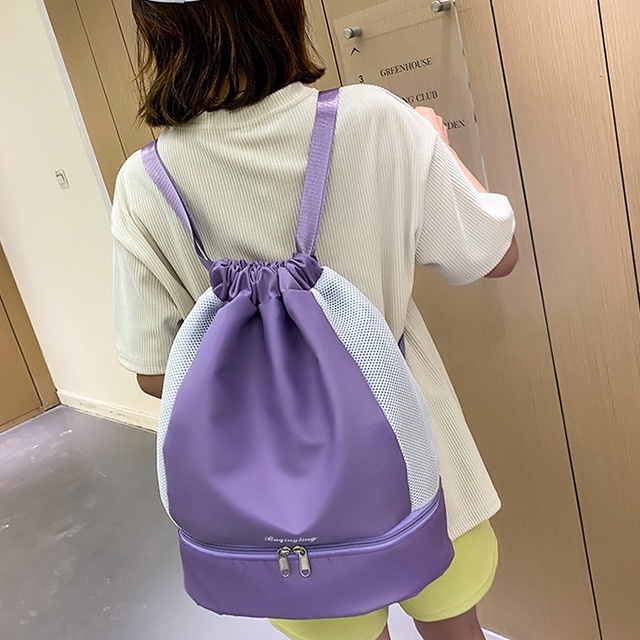 Tas Gendong Wanita Model Serut Ransel Backpack Untuk Olahraga Import