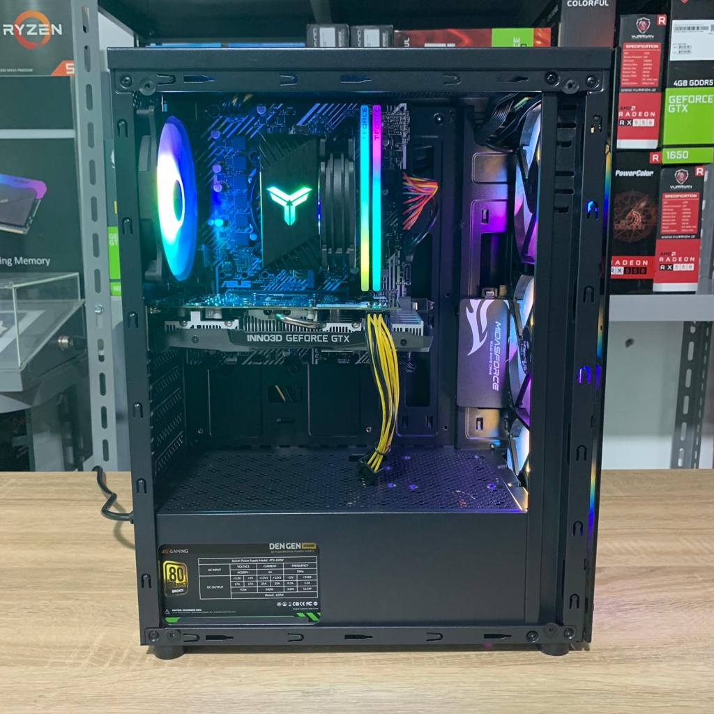 PC GAMING / DESIGN / LIVESTREAMING RYZEN 5 5600X 16GB RTX 3060 12GB FULLSET