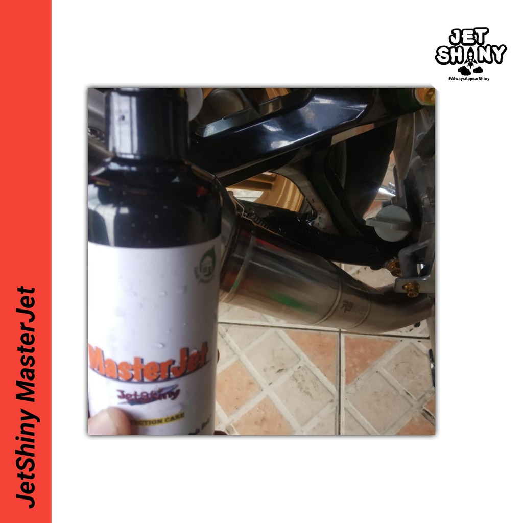 JetShiny MasterJet | Pembersih Kerak Air Dan Jamur Pada Body Motor, Mobil, Sepeda, Helm 1000 mL