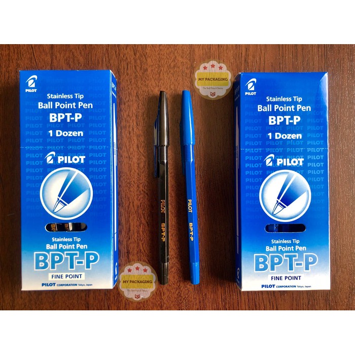 

Ready Stok Ball Point Pen PILOT BPT P hitam biru Pulpen bolpen PILOT Biru Diskon
