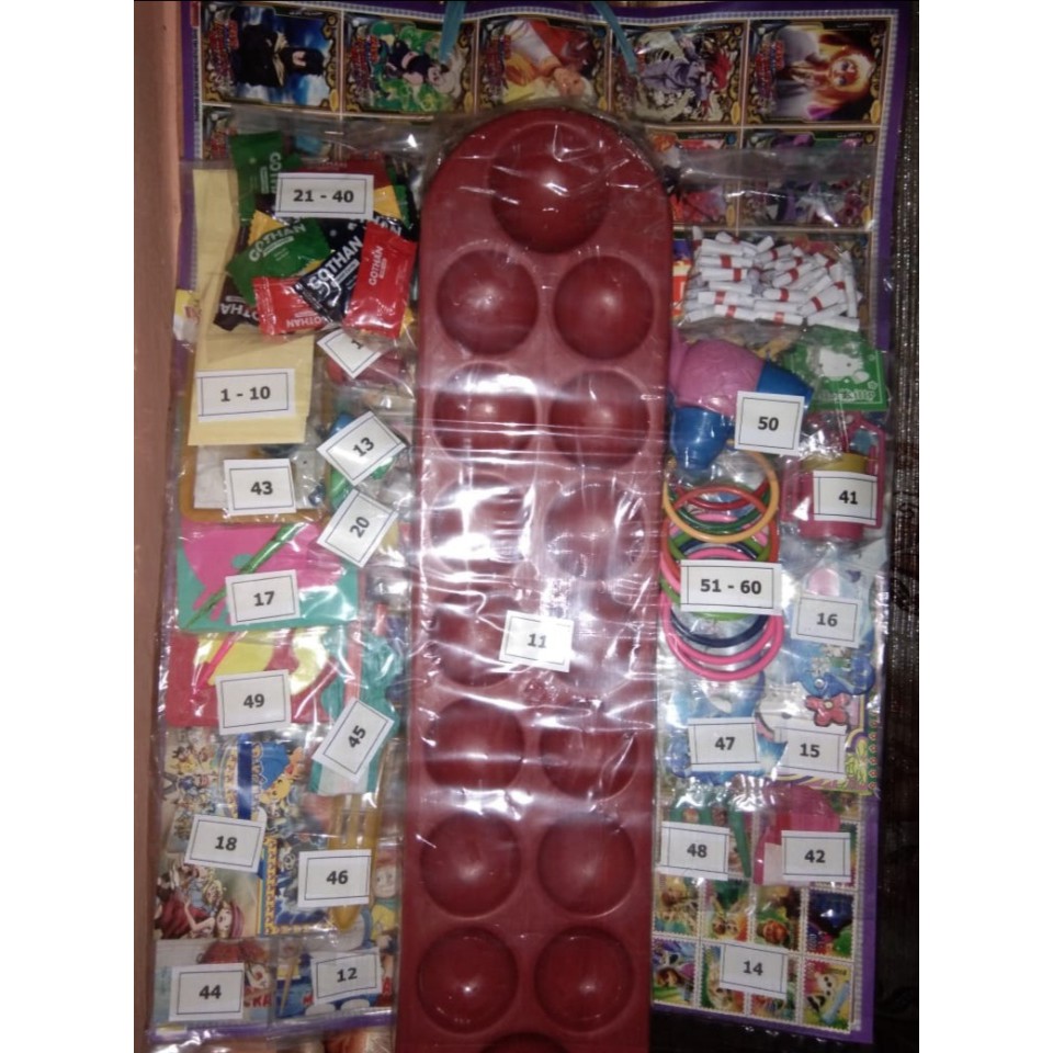 MAINAN ANAK LOTREAN ISI 65 KUPON