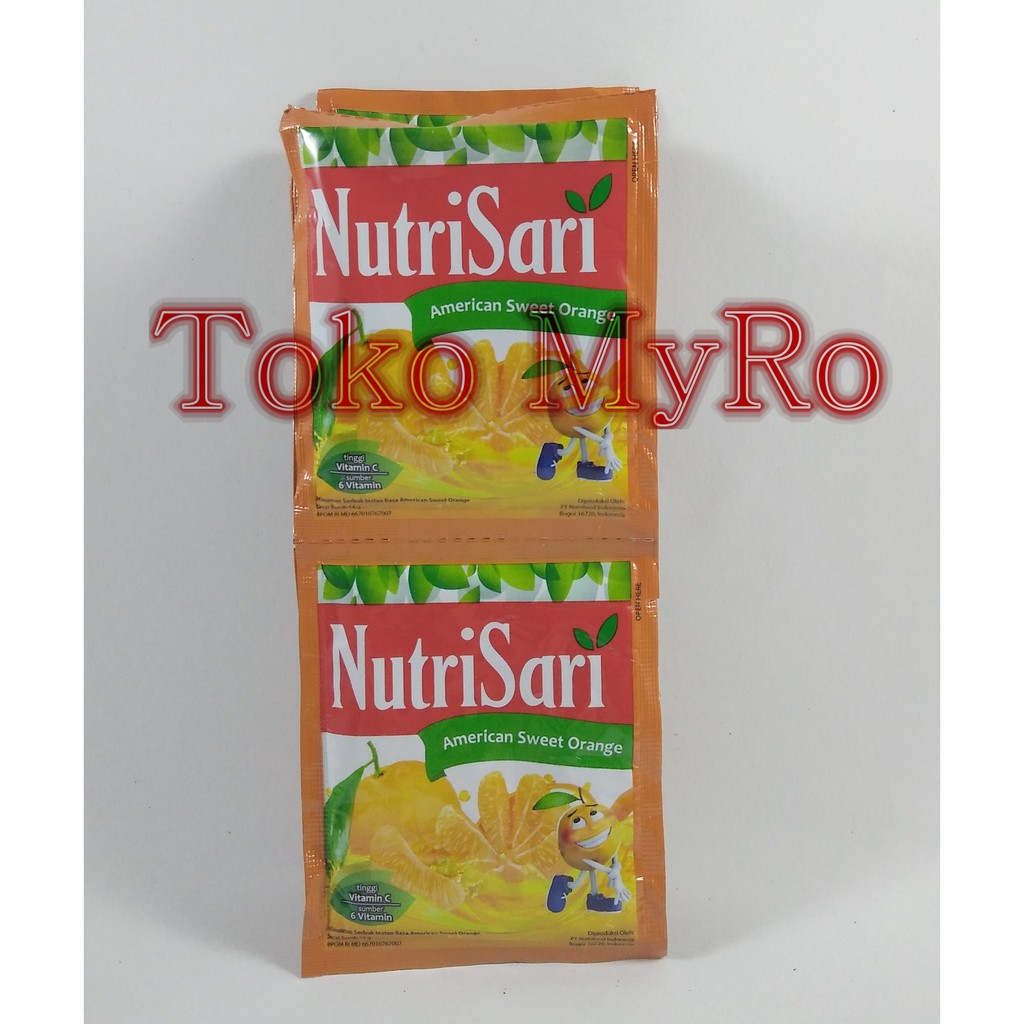 

Nutrisari American Sweet Orange 10 x 14 Gr