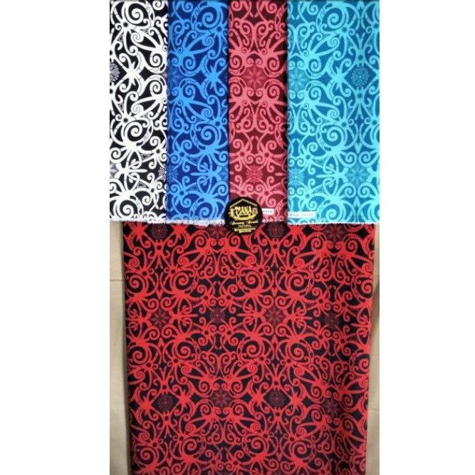 Kain Batik Kalteng Motif Kelakai khas Dayak KBKS-04