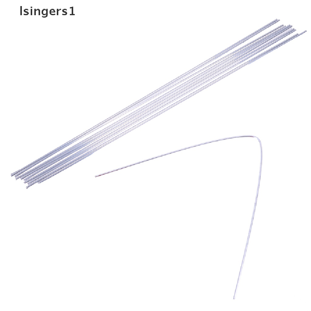 (lsingers1) 10pcs Batang brazing Bahan Aluminum Panjang 50cm Untuk Solder