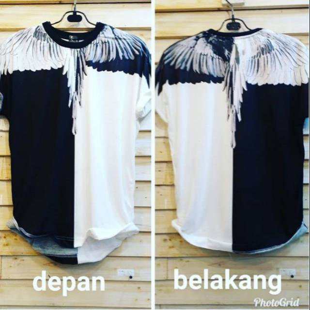 Baju Kaos Printing 3D Bangkok Thailand Sayap Arm Fullprint Full Print Spoon Import Impor Distro