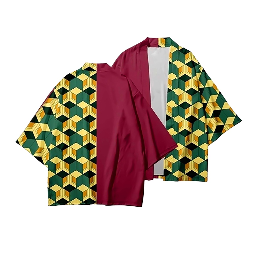 NEW HAORI DEMON SLAYER KIMETSU NO YAIBA KIMONO GIYU TAMIOKA PREMIUM