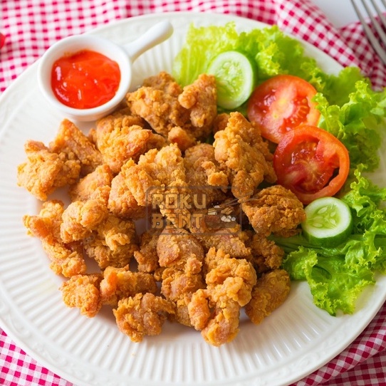 Chicken Karaage 500Gr Roku Bento Karage Ayam Homemade Frozen Siap Goreng