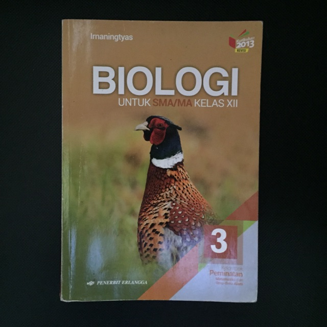 Erlangga BIOLOGI SMA kelas XII 2019