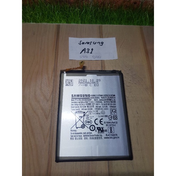 BATERREY BATERE BATERAI BATRE ORI COPOTAN HP SAMSUNG A31