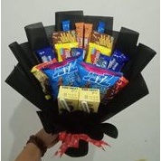 buket Snack susu ultra dan ciki
