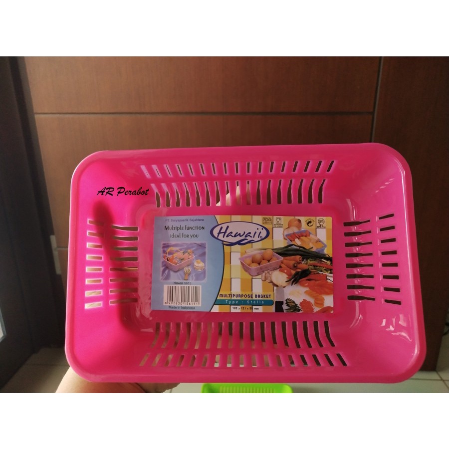 HAWAII Keranjang Serbaguna Mini STELLA  5615 / Tempat Telur/Wadah Bumbu