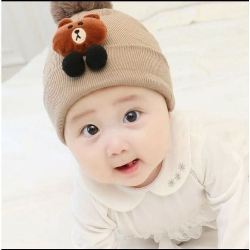 TOPI KUPLUK BAYI BONEKA /KUPLUK BAYI RAJUT/GYP OLSHOP