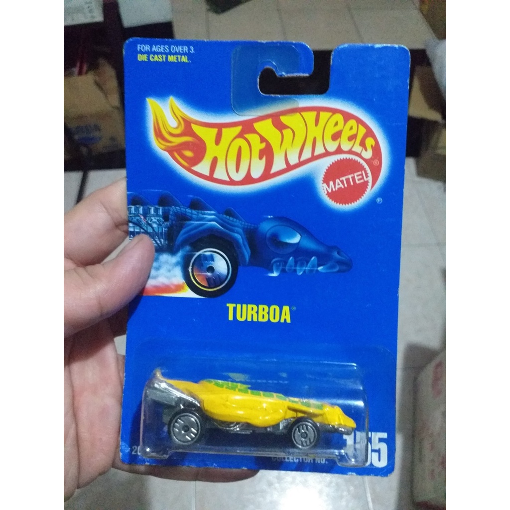 HOT WHEELS TURBOA KUNING