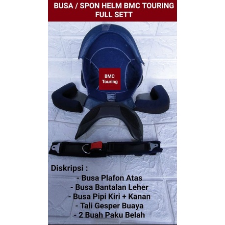 BUSA HELM /SPON HELM FULL SETT BMC TOURING, BMC SUNCITY, MAZ, HIU NICO