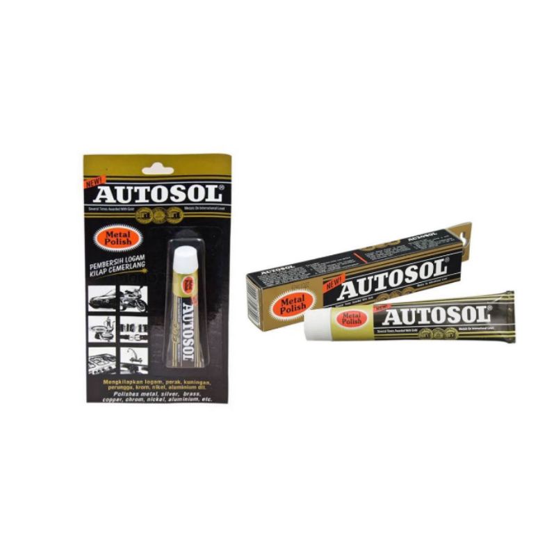 Autosol Metal Polish Pembersih Logam Kilap Cemerlang