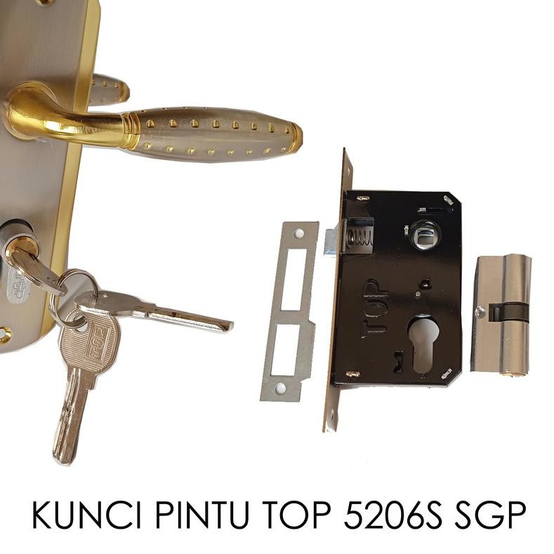 ➥ Kunci Pintu Rumah Handle Slot Set Kecil Top ✧