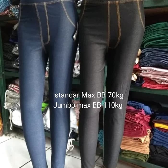 Celana Legging Levis Panjang Wanita/bahan Denim/Adem- Bagus- murah