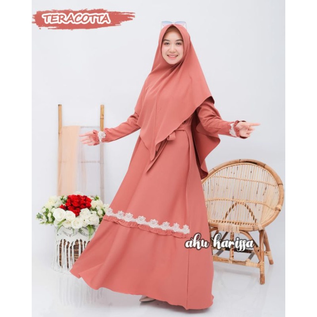 Gamis set hijab aku karissa