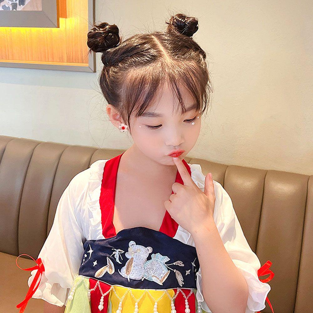 Nickolas1 Klip Telinga Anak Lucu Mahasiswa Bunga Untuk Perempuan Klip Tulang Rawan Tanpa Tindik Clip On Earrings