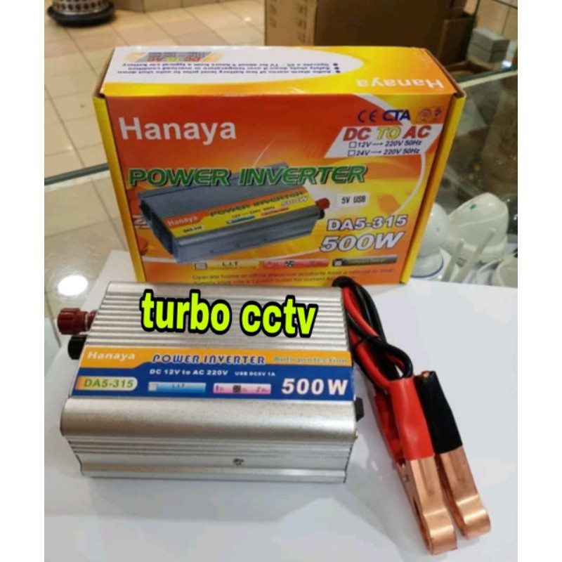 HANAYA POWER INVERTER 500 WATT POWER INVERTER 500 W