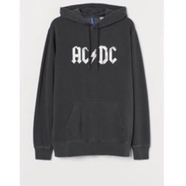 HOODIE H%m 100% original acdc grey