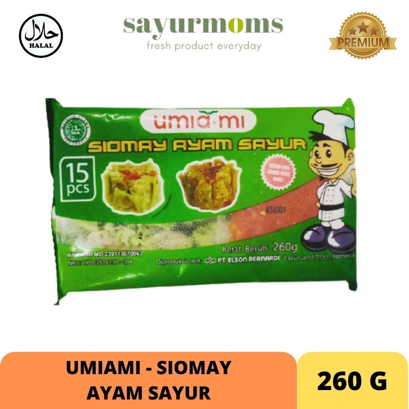 

Siomay Ayam Sayur - UmiaMi 260gr