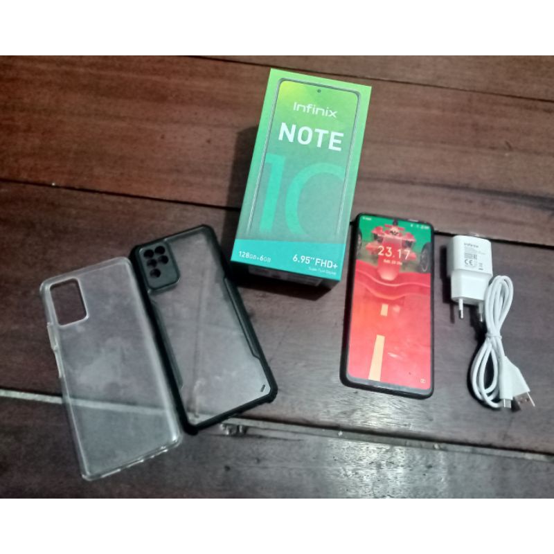 infinix note 10 second