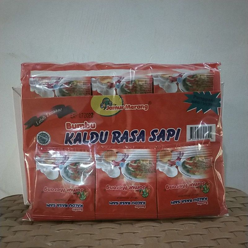 

jamur merang kaldu rasa sapi