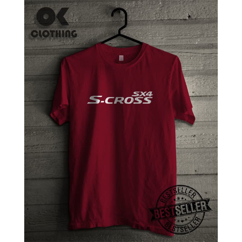 Baju kaos t-shirt Suzuki SX4 simple keren -provermerch