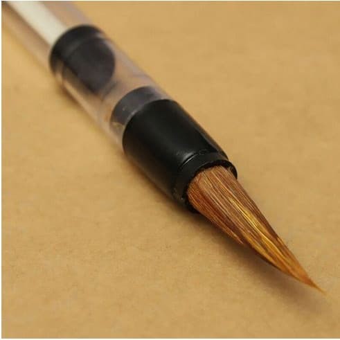 Chinese Calligraphy Adjustable Piston Water Brush Pen