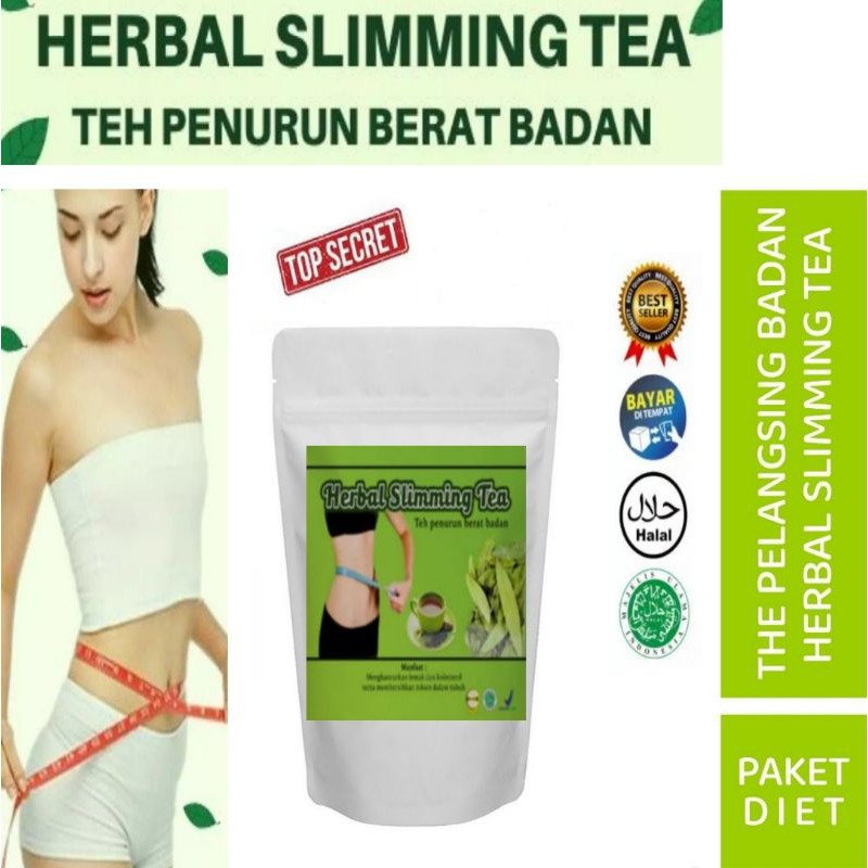 Teh Pelangsing Badan dan Perut Penghancur Lemak Alami / Herbalife