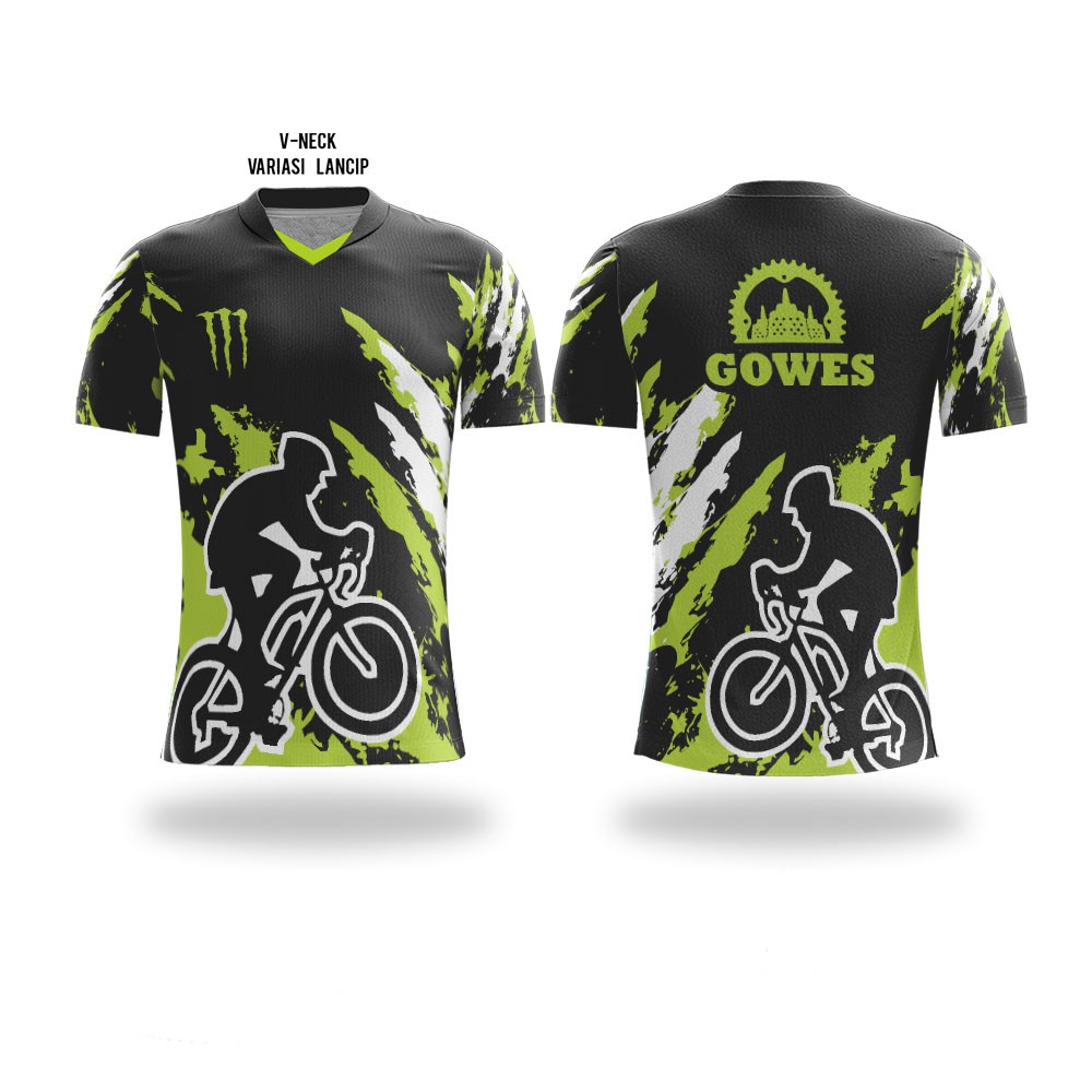 Kaos Baju Jersey sepeda gowes mtb mountainbike premium custom