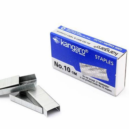 

Isi Staples Kecil | Refill Kangaro No 10 - 1M