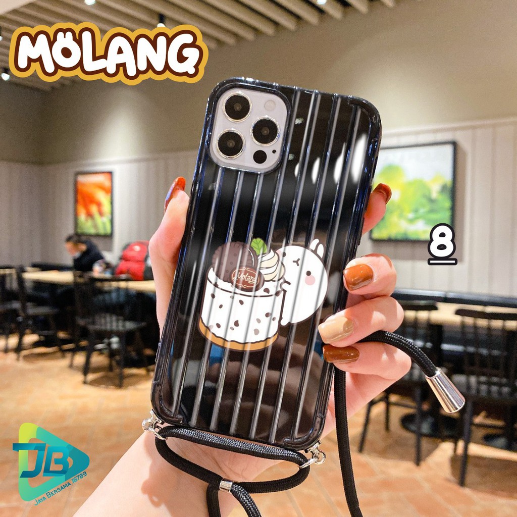 SOFTCASE KOPER SLINGCASE LANYARD MOLANG OPPO VIVO XIAOMI SAMSUNG REALME IPHONE ALL TYPE JB4649