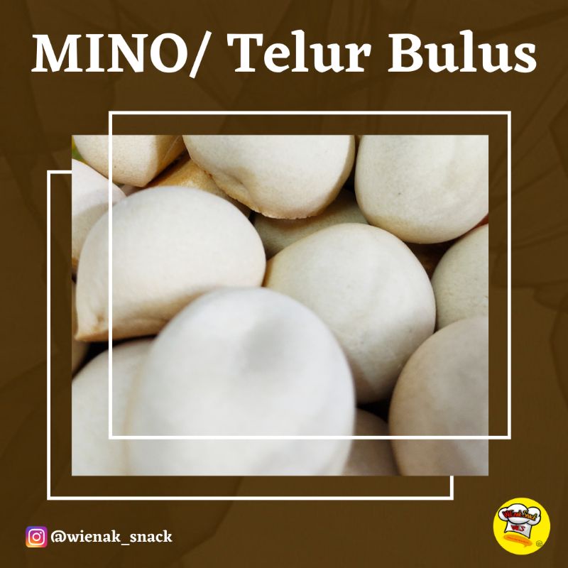 

Camilan MINO / Telur Bulus rasa Gula Jawa (500 g)