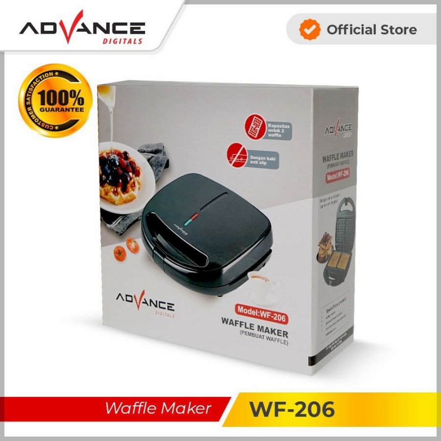 Advance Waffle Maker WF 206 garansi original new