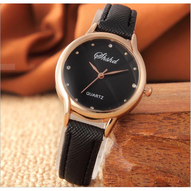 fashion quartz watch Korean version of the trend of the student fashion diamond