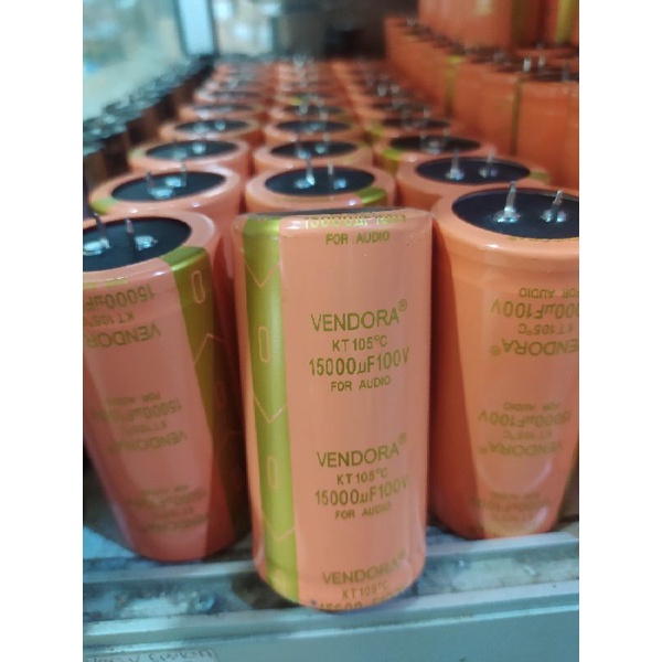 Elco Vendora 15000uf 100V Kualitas terbaik Elco 15000uf 100V Vendora