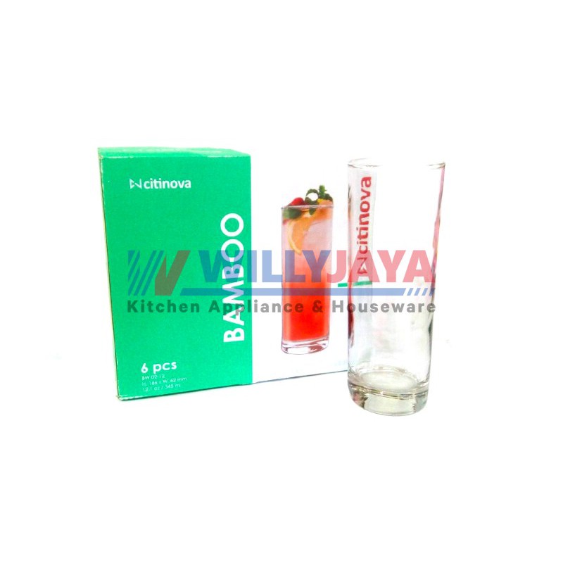 Gelas Minum Citinova Bamboo / Gelas kado Citinova