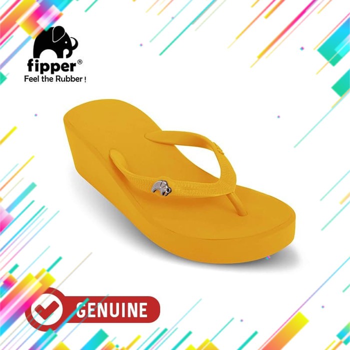 Fipper 5cm Wedges New S / Sandal Wanita / Brown Harvest