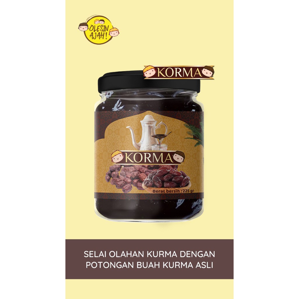 

Selai KORMA 200gr - OlesinAjah - Homemade