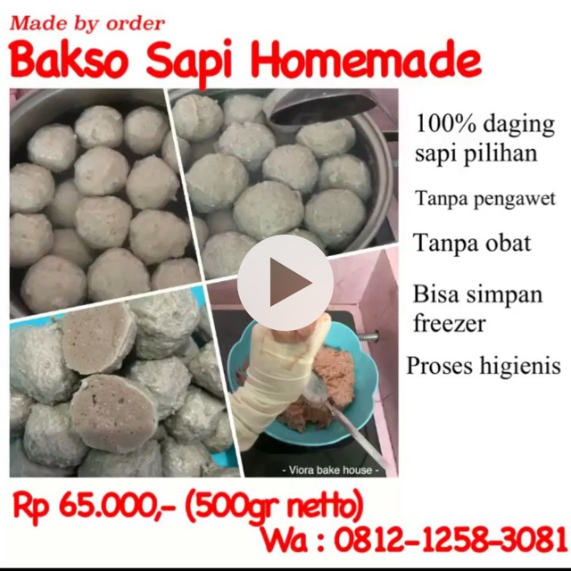 

Bakso sapi homemade