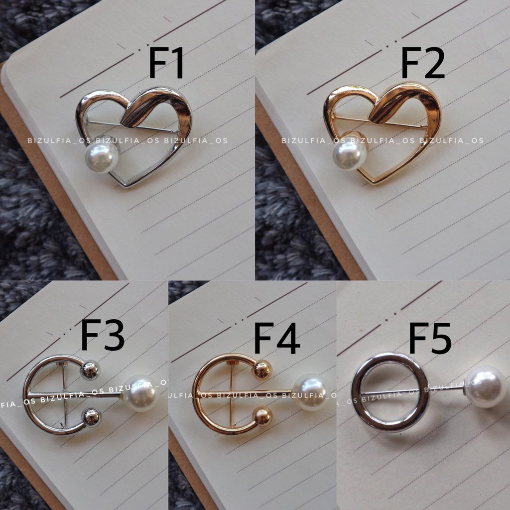 Brooch / Bros DC Part 102  / Bros Jilbab / Bros Hijab / Bros Kebaya / Bros Kutubaru / Bros Cantik-F