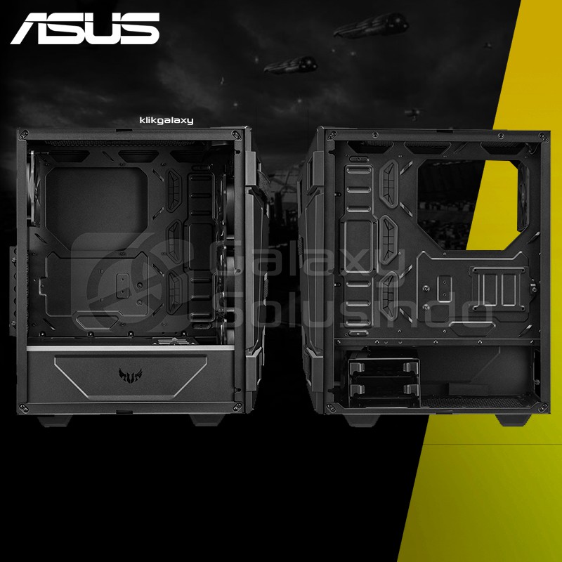 Asus TUF Gaming GT301 Tempered Glass Mid ATX Gaming Case